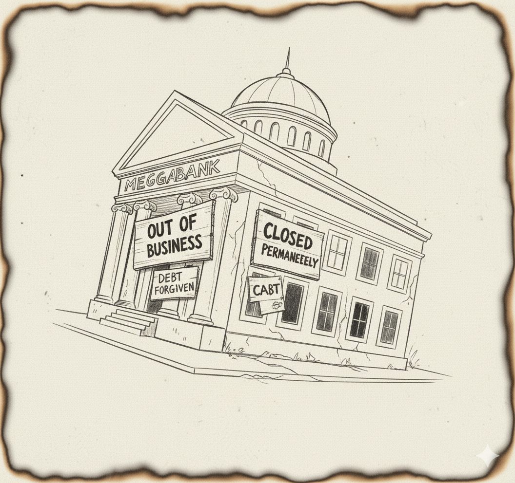 Banks fell due to the people's displeasure